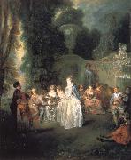 Jean-Antoine Watteau, Wenetian festivitles